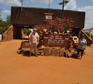Eingangsbereich Amboseli