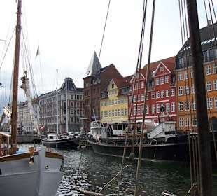 Im Nyhavn von Kopenhagen