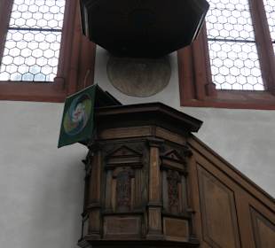 In der Deutschhauskirche in Würzburg-Zellerau