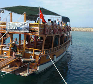 Ausflug auf dem Schiff