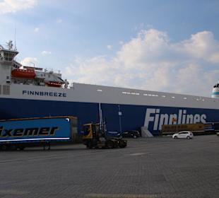 Die Finnbreeze im Skandinavienkai