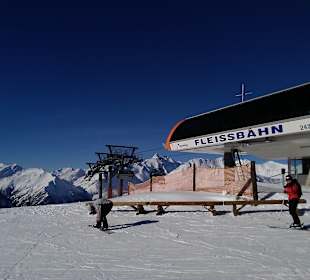 Fleissalm Skilift 2470m, weiter auf 2900m möglich
