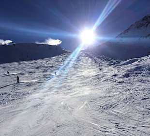 Pisten am Stubaier Gletscher