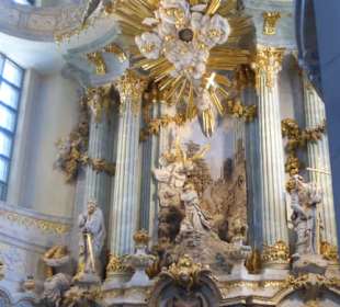 Die Frauenkirche, ein Wahrzeichen von Dresden