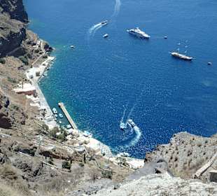 Santorini - Blick in die Kaldera