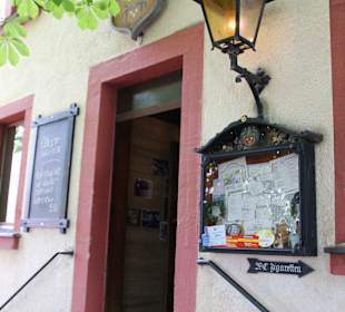 Eingang zum Gasthof