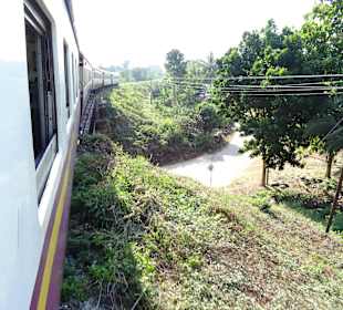Auf Strecke Richtung BKK