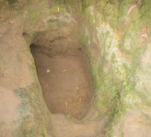 Eine andere Art der Einstiegslöcher von Cu Chi.
