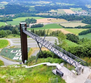 Dann ging es wieder nach unten