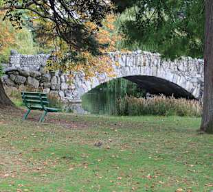 Schöne Brücke im Beacon Hill Park