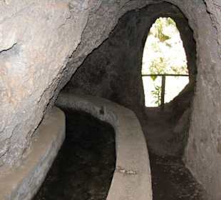 Im Tunnel nach Marcos y Cordero