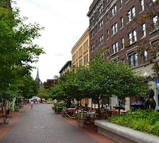 Der Downtown Historic District von Cumberland, MD