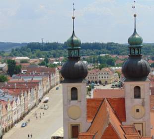 Marktplatz in Telč