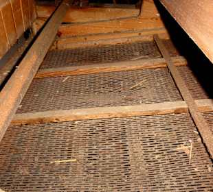 Siebe in der Maschine