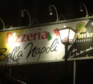 Schöne Pizzeria mit guten Steinofenpizzas