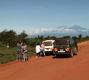 Fahrt nach Amboseli