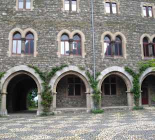 Innenhof des Schlosses Braunfels