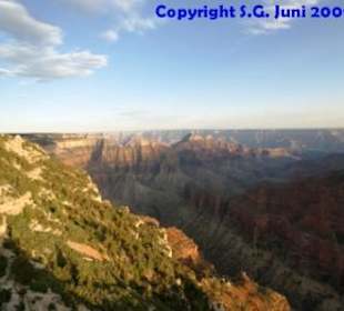 Blick vom North des Grand Canyon