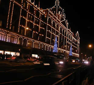 La facciata a Natale