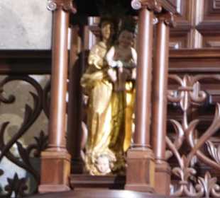 Kathedrale Santa Ane – Innenansicht