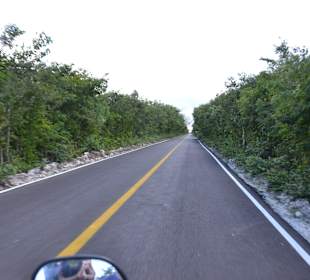 Cozumel westliche Küstenstraße