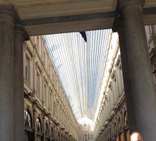 Blick auf die Glaskuppel