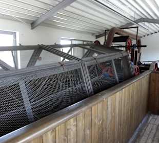 Siebtrommel zum Reinigen des Torfmulls