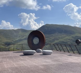 Mittelstation der Naifjoch Bahn