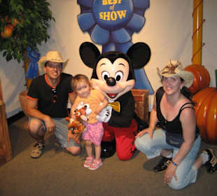 Unser Treffen mit Mickey Mouse