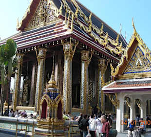 Wat Phra Khaeo Gebäude Bot