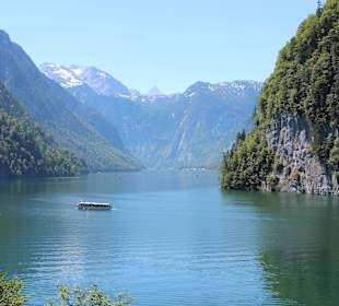 Königssee Blick nach St.Bartholomä