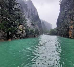 Oymapinar Baraji/ Stausee Green Lake & Green Canyon