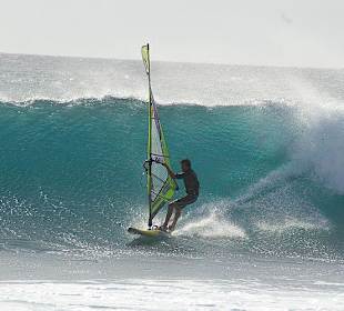 Guter Wind - gutes Surfen