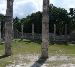 Die Ruinen von Chichen Itza