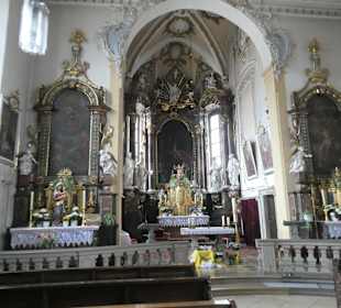 In der Mater-Dolorosa-Kirche in Bergrheinfeld