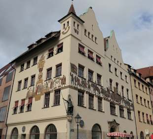 Das Haus der Wissenschaft in Nürnberg am Hauptmark