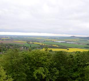 Widok z rezerwatu przyrody