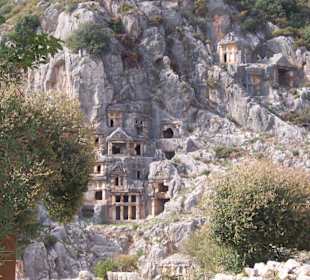 Felsengräber von Myra/Demre