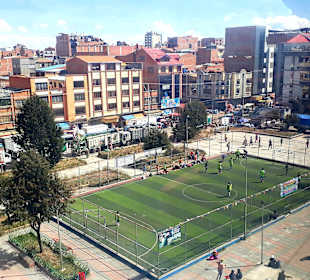 Ausblick Linea Plateada