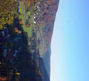 Wunderschöner Ausblick ins Tal