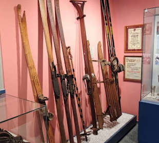 In der Sportabteilung des Stadtmuseums