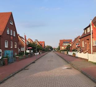 Häuser und Strassen auf Juist