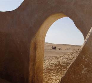 Krieg der Sterne Kulisse (NW von Nefta)