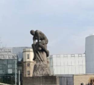 Skulptur Der Tauzieher