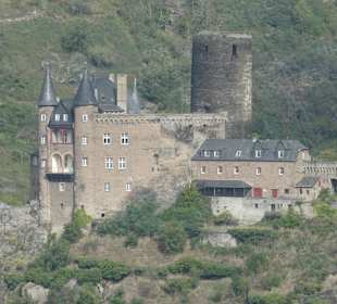 Die Burg Katz aus dem 14. Jahrhundert