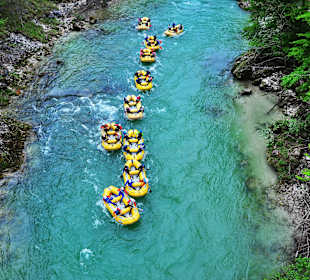 Rafting im Nationalpark
