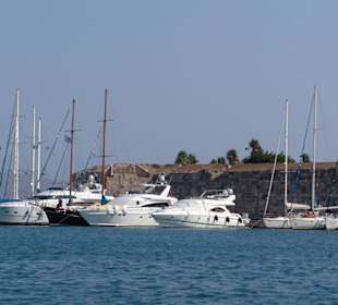 Hafenaussicht in Kos Stadt