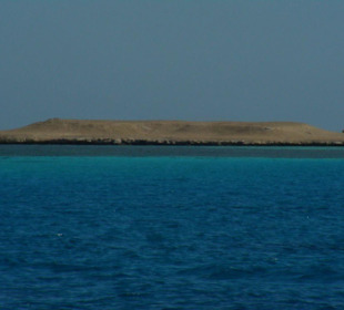 Blick auf die Insel Magawish