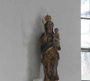 In der St.-Anna-Kapelle in Rubi