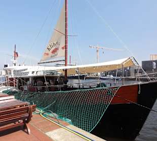 Der "Klibfisch" im Hafen